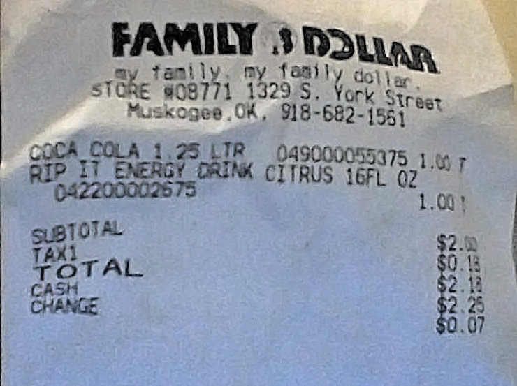 bpa receipt