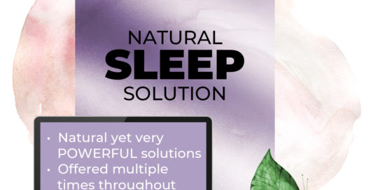 Natural Sleep Solution Program