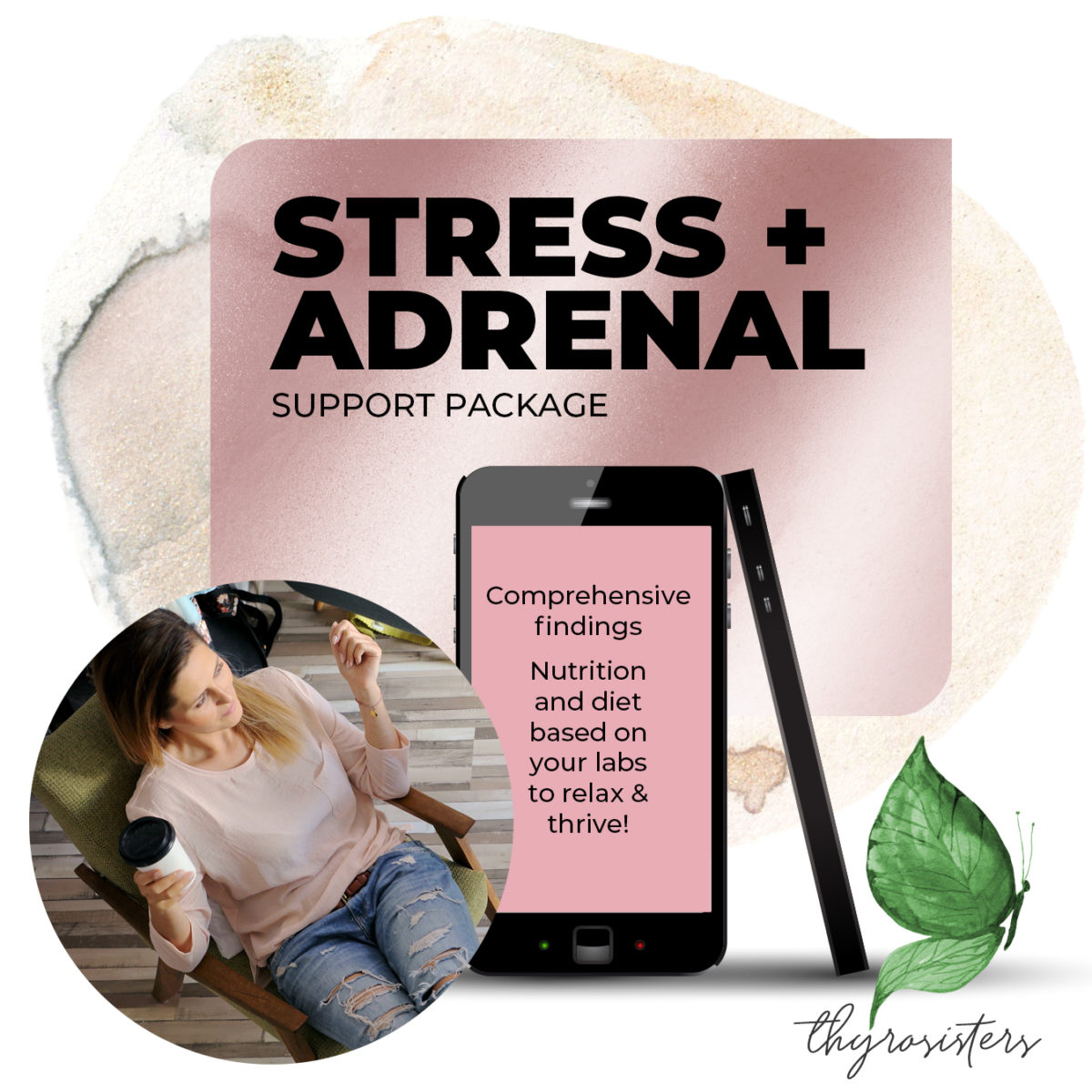 Stress and Adrenal Support ThyroSisters™